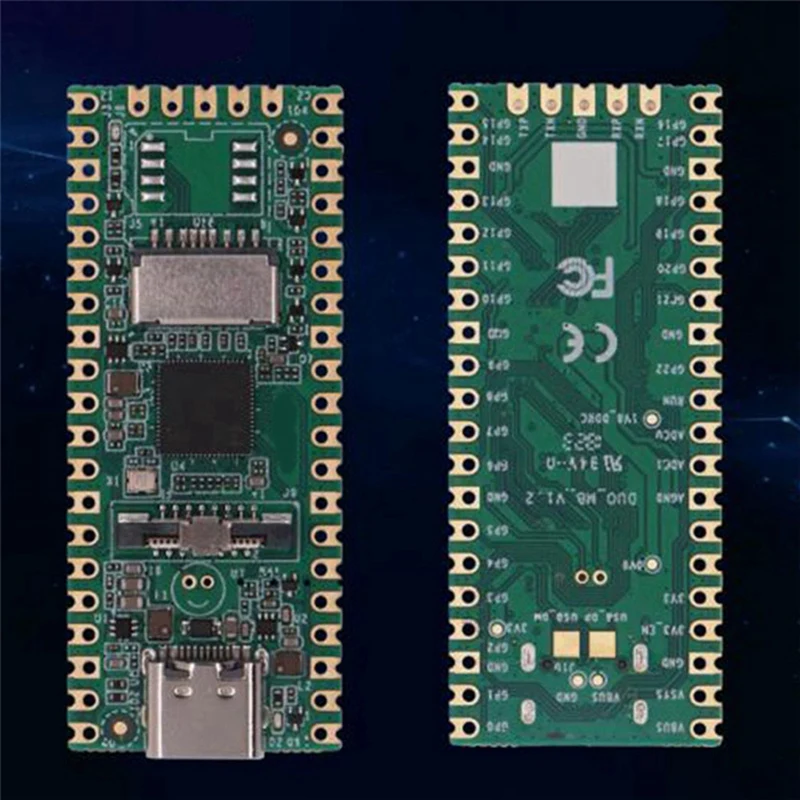 Imagem -05 - Risc-v Milk-v Duo Development Board Kit Porta Rj45 Stc Downloader Cv1800b Suporte Linux para Entusiastas Iot Faça Você Mesmo Gamers Durável