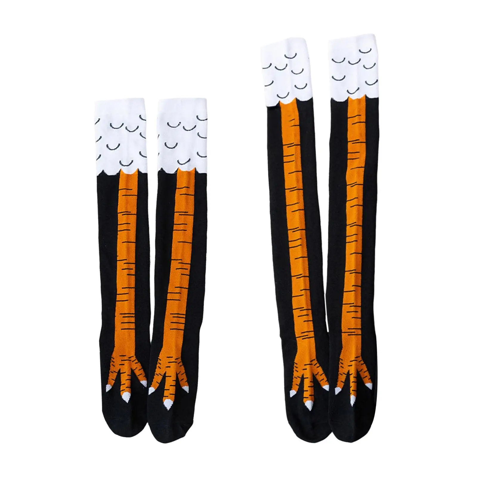 Chicken Legs Feet Socks Animal Feet Pattern Novelty Leggings for Women Girls