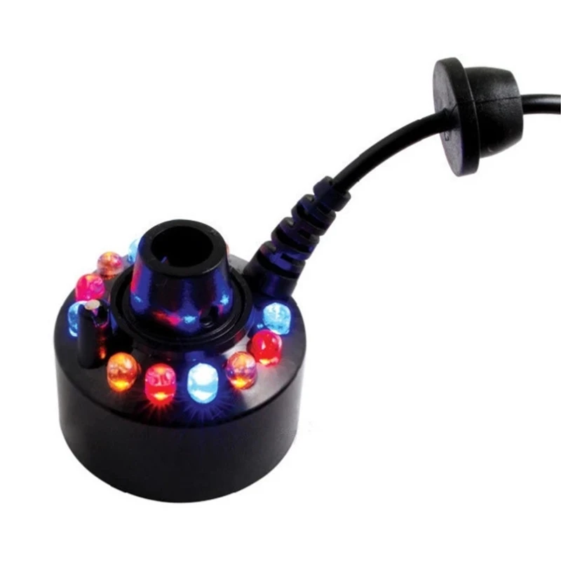 12LED 20mm Metal Super Ultrasonic Creator Fogger Nebulizador Fonte água