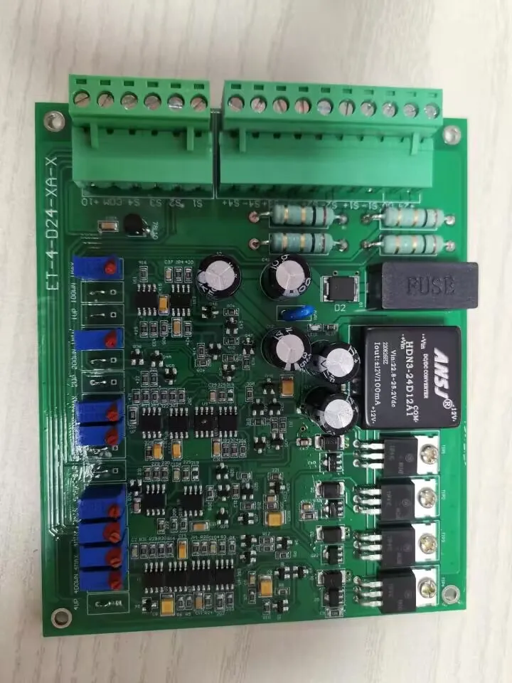 4-channel Input / Output Proportional Valve Amplifier Et-4-d24-ax-x Multi-channel Proportional Controller