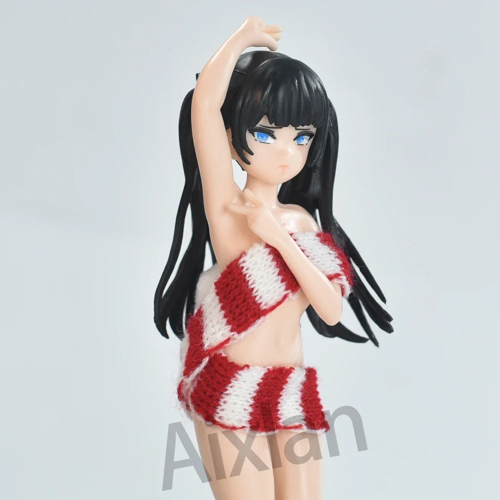 Aixlan ECCHI Figure Chuno Hayashi 19cm Hentail Sexy Girl PVC Action Figure Flat Paint Amine Adult Figures 18+ Statue