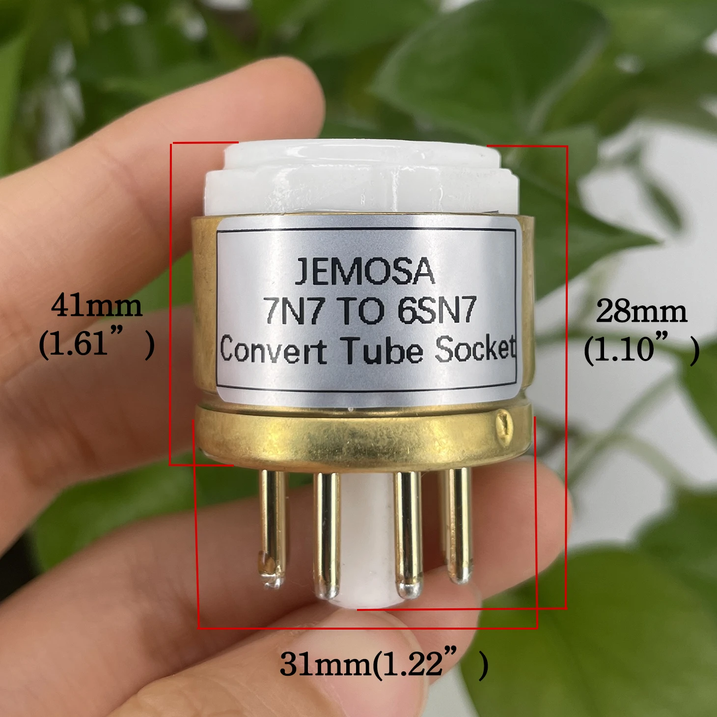 1PC 7F7 7N7 TO 6SN7 6SL7 6N8P 6N9P 5692 CV181 Tube DIY Audio Vacuum Tube Amplifier Convert Socket Adapter Free Shipping
