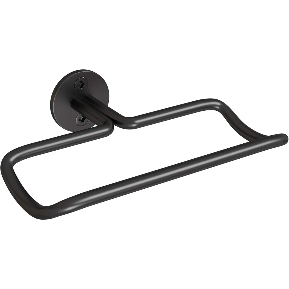 

Черная настенная полка для вина на одну бутылку, набор из 6 шт.