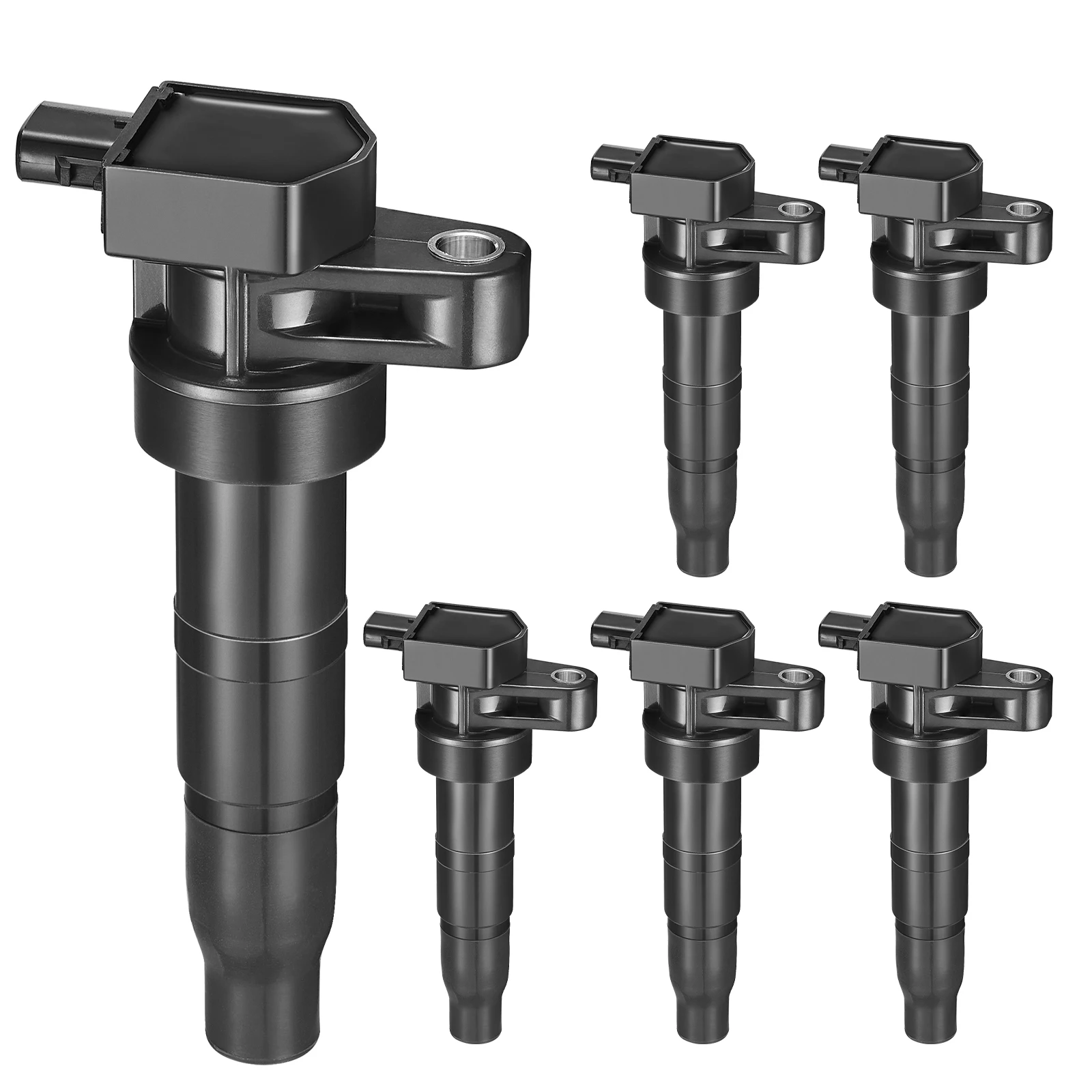 

6PCS Ignition Coils UF546 C1544 27301-3C000 for Hyundai Kia Sonata Santa Fe Sorento Veracruz Sedona 3.3L 3.8L V6