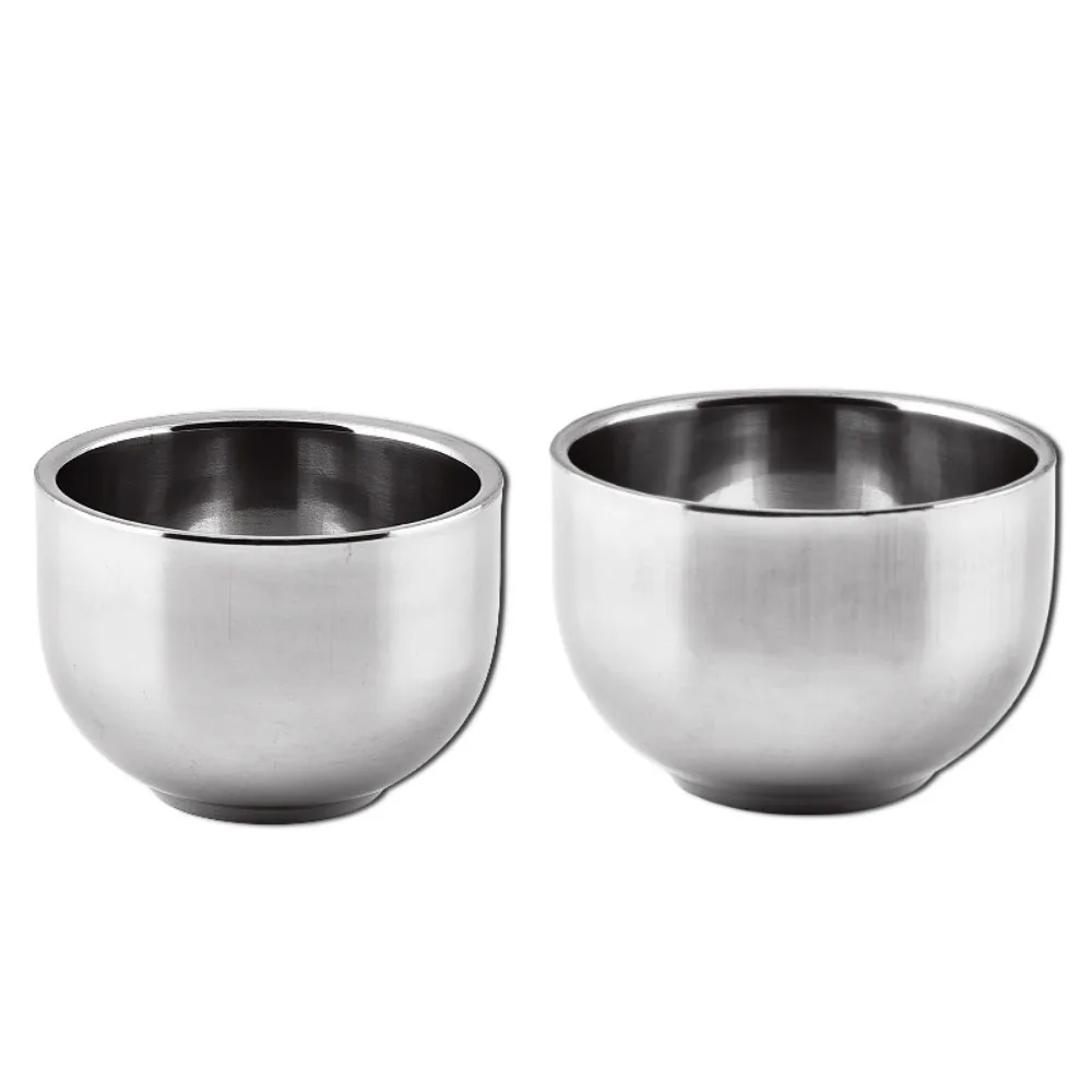 High Quality 100/150 ML Stainless Steel Cup Double Layer Thicken Beer Cup Smooth Espresso Coffee Cup