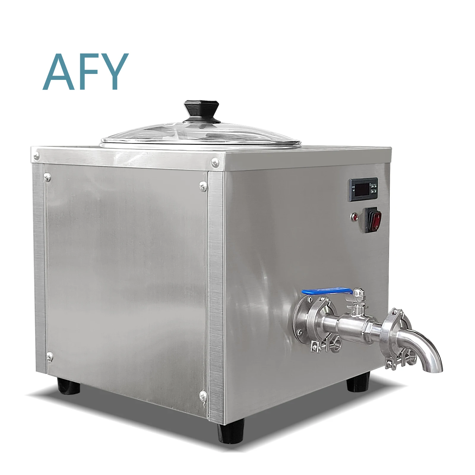 Commercial 14L Small Capacity Automatic Mixer Pasteurizer for Yogurt Milk Fermentation Dairy Processing Equipment for Home
