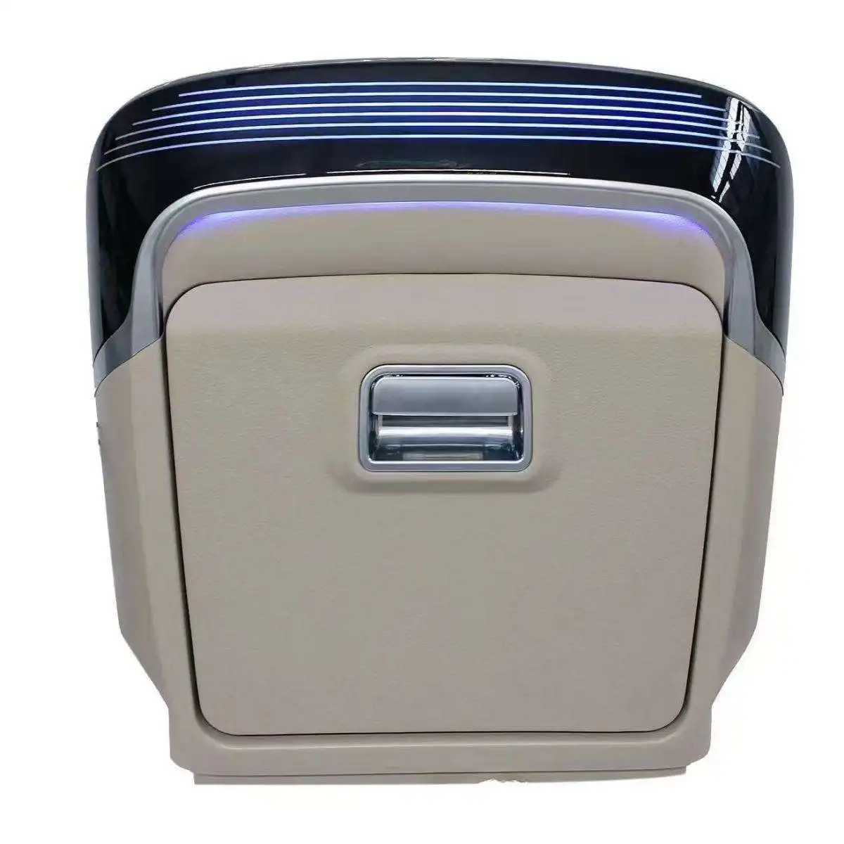 Luxury Car Smart Armrest Box Storage Cup Holder Multifunctional Folding Table for Middle Console-Universal Fit USB Charger