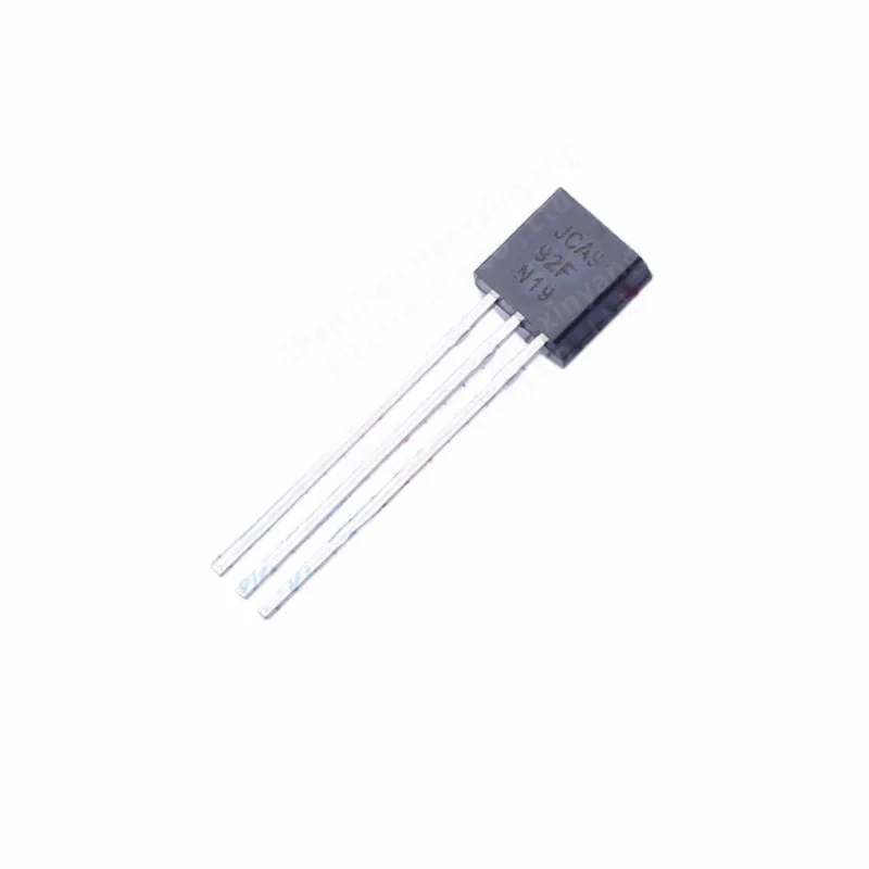 10PCS KSA992FBU package TO-92P channel voltage :120V Current :50mA epitaxial silicon transistor