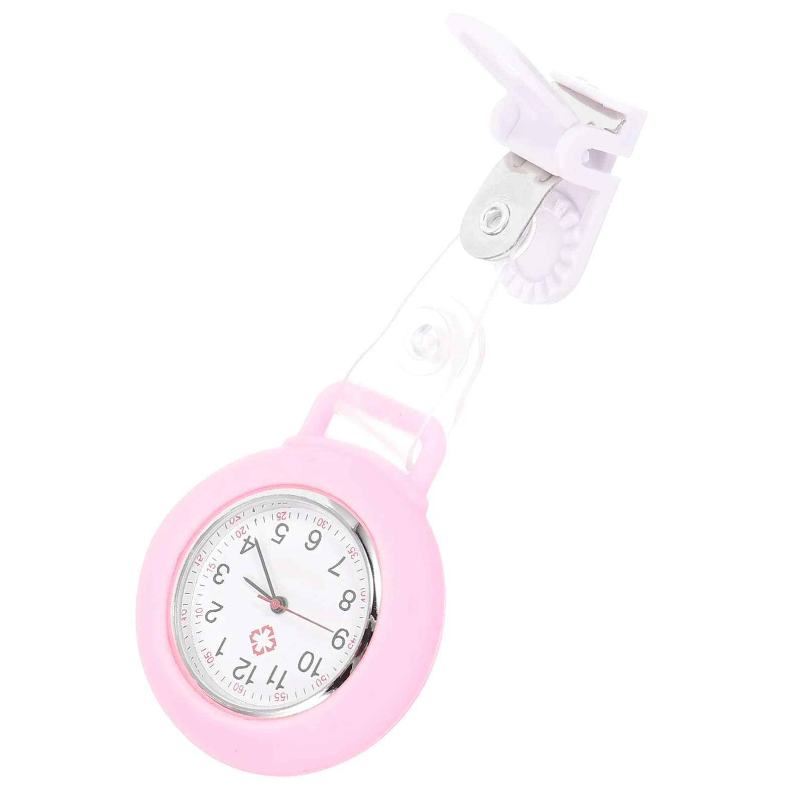 

Nurse Watch Pocket Chest Watches Pink Simple Practical Good Texture Suitable Athletes Doctors Nurses Running Hiking Climbing