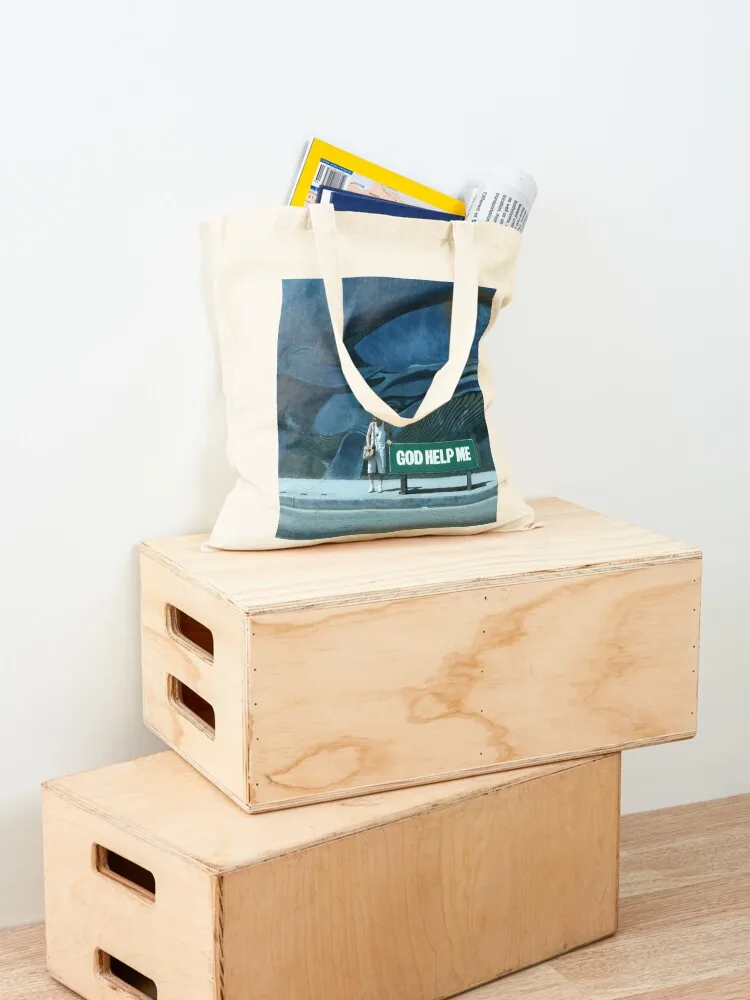 Nowhere - God Help Me Tote Bag foldable reusable bag bags woman 2025 hand bag reusable shopping