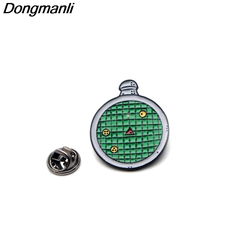 DZ429 Detector Classic Cartoon Enamel Pins Brooches Women Men Backpack Bags Badge Fashion Lapel Anime Jewelry Souvenir Gifts