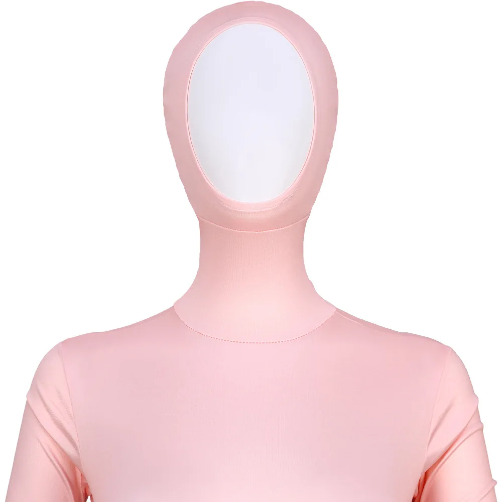 الكبار بلون المرأة بذلة اليد والقدم ضيق الجسم قطعة واحدة مرحلة الأداء Zentai متعدد الألوان تأثيري حلي #3