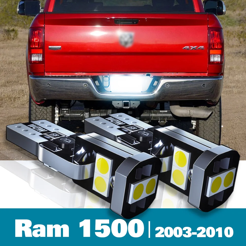 

2pcs LED License Plate Light For Dodge Ram 1500 Accessories 2003-2010 2004 2005 2006 2007 2008 2009