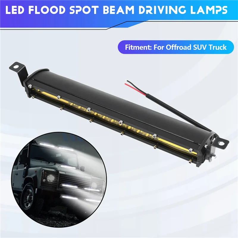 

Инновационная 12-дюймовая светодиодная панель, светодиодные рабочие фары на крыше, 12 В, 24 В, прожекторы для вождения, внедорожник, грузовик