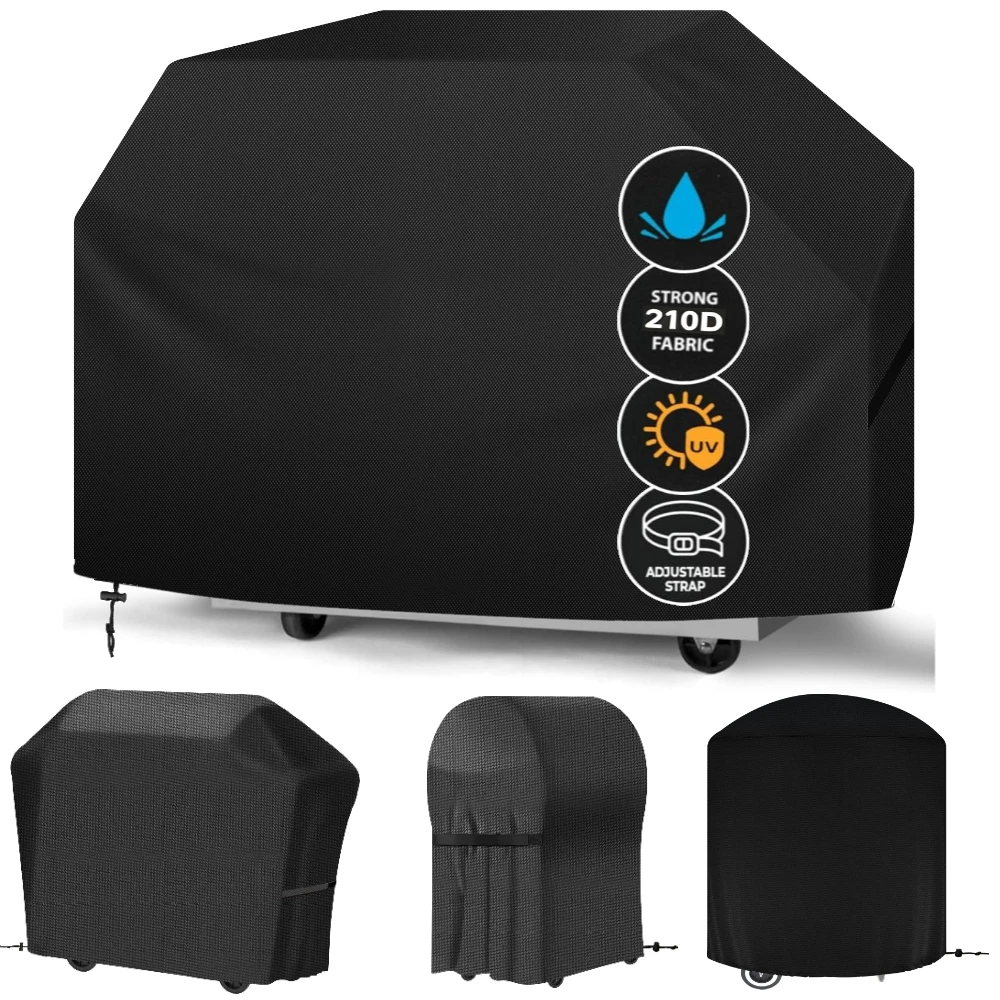 Capa Impermeável para Churrasqueira, Resistente a Rasgos, UV e Desbotamento, Protetor de Jardim para Churrasqueiras a Carvão e Gás Weber Genesis Charbroil