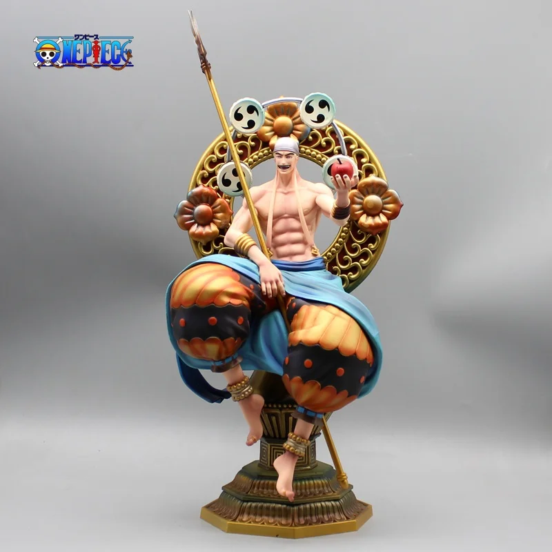 

New 39cm One Piece Figure Sky Piea Enel Model Dolls Figurine Gk Pvc Action Figures Statue Collection Decoration Kids Toy Gift