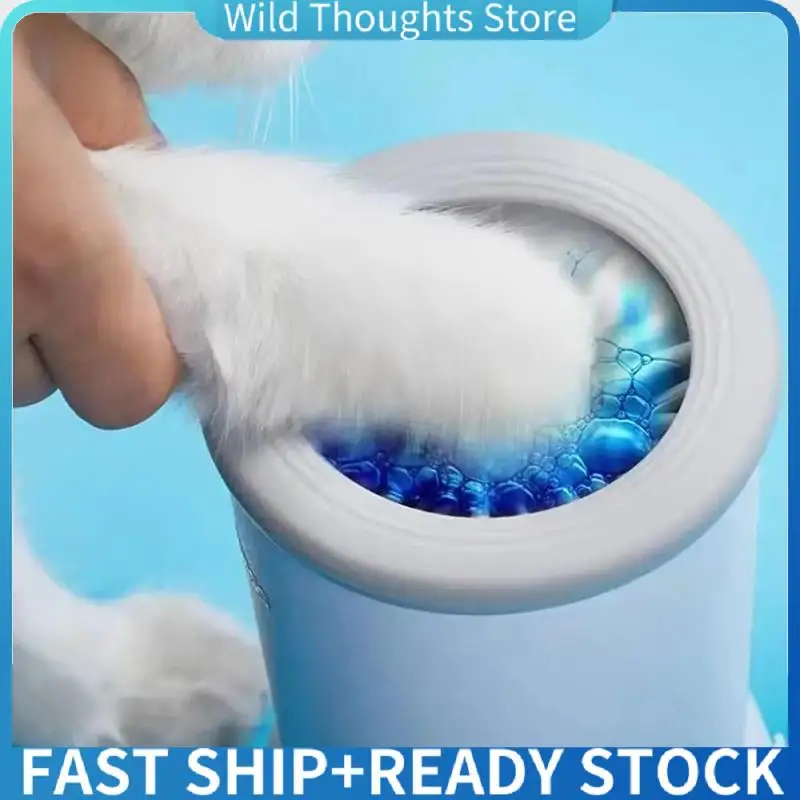 

Pet Feet Washer Electrical Pet Cleaner Automatic Dog Quick Low Cleaner Pet Portable Cleaning Noise Cup Foot-[Qahk]