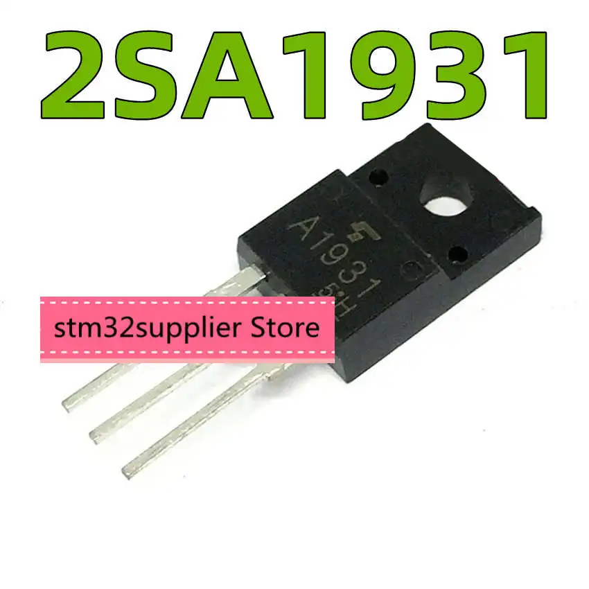 مراجعة وتحليل ترانزستور 2SA1931 A1931 TO-220F 5A 60V PNP