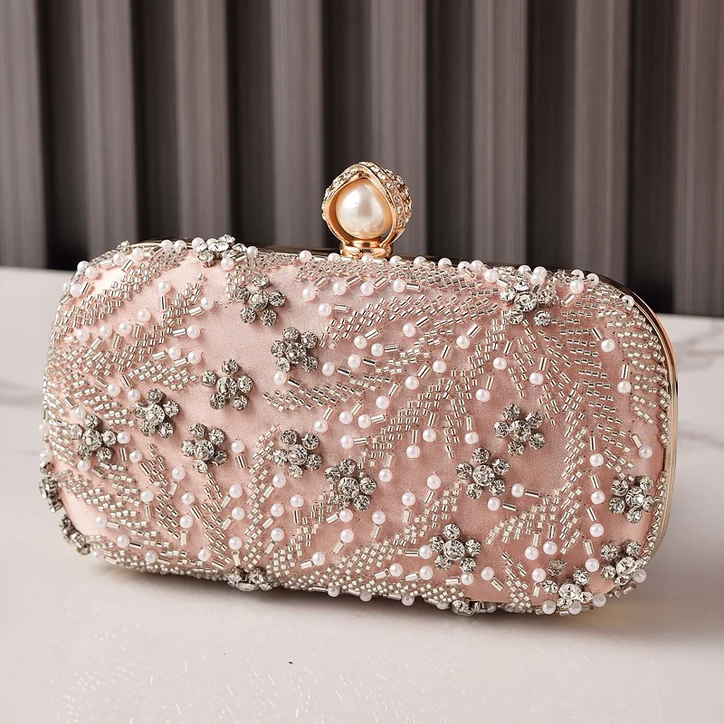 

Embedded Diamond Evening Clutch Bag for Women Cross-Border Handbag Ele Dinner Bag Korean Sle Square H...