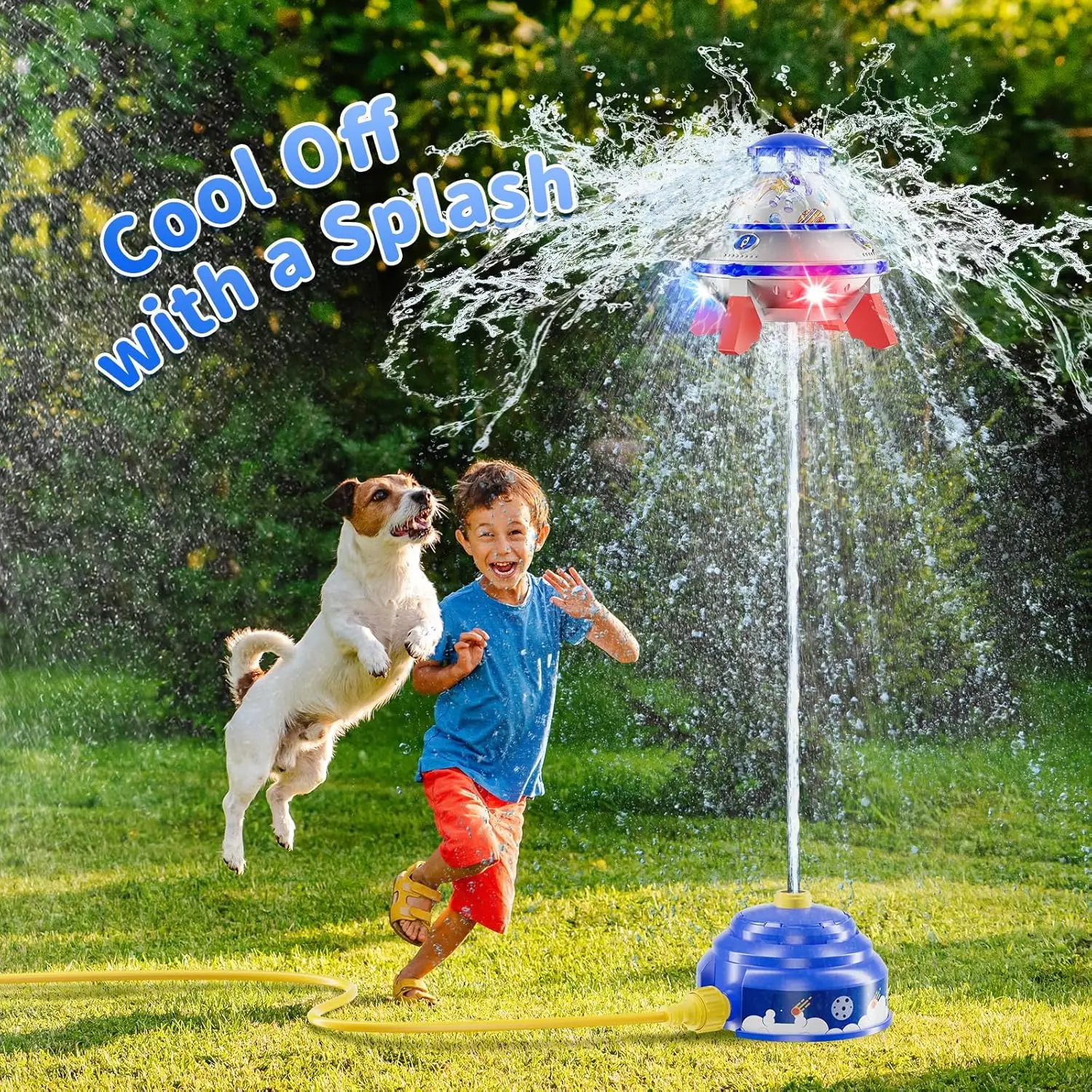 Lanzador de agua a presión infantil para jardín y exterior - imagen 4