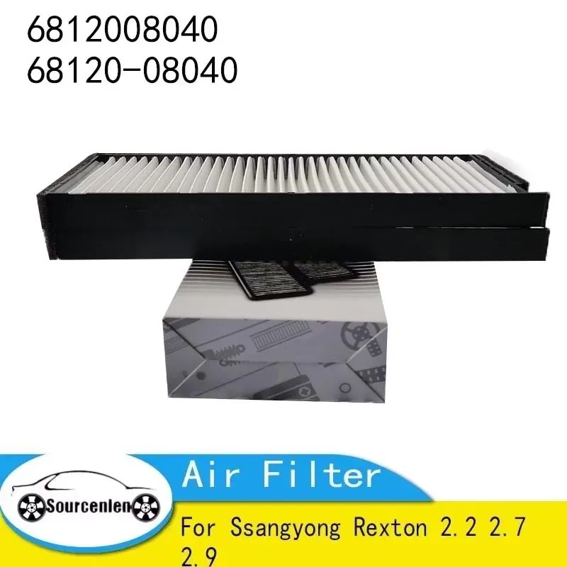 Air Conditioning Filter Service Kit for Ssangyong Rexton 2.2 2.7 2.9 6812008040 68120-08040