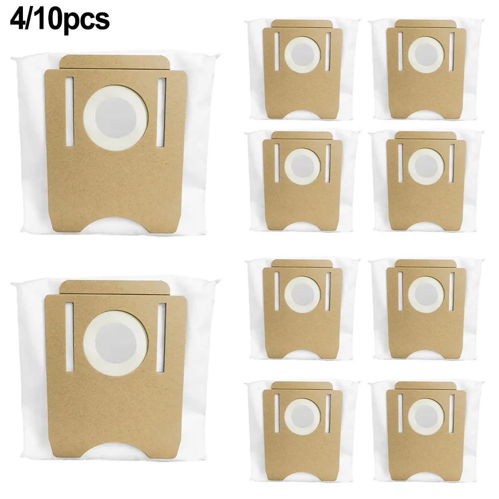 4/10pcs Dust Bag Accessory For Midea S8, S8 Plus / For CLIEN T24 / For ThinkAir RV50 Pro Easy To Install And Replace