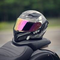 Double Lens flip up helmet Openable motorcycle helmet Various Tinted Lens Sun protection glare and UV rays Modular cycling