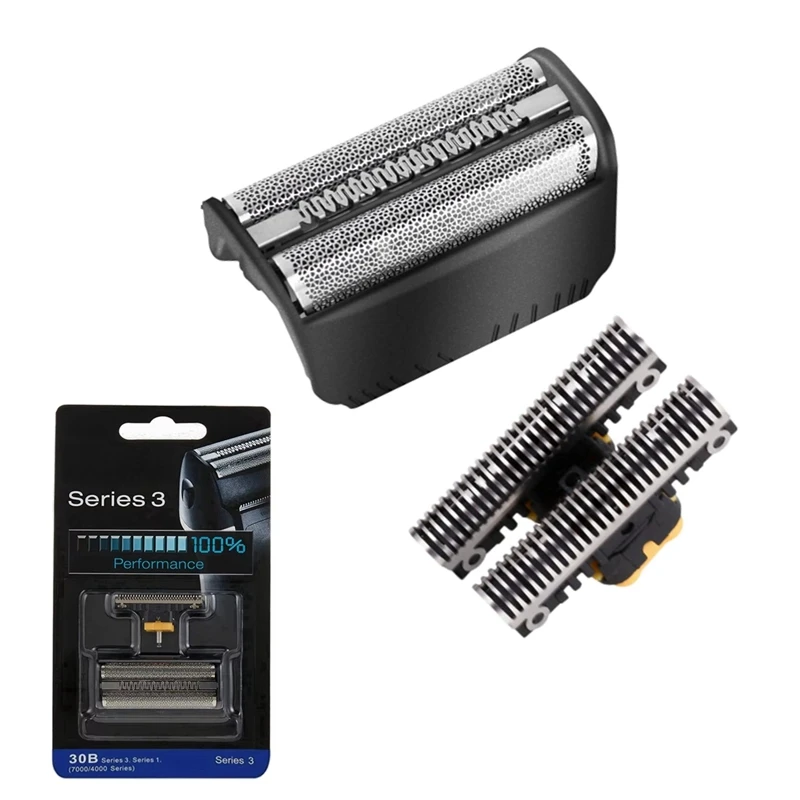 

Сменная сетка и резак 30B для бритвенной головки Braun 7570 7680 серии 7000, 4000, 5000, 4735, 4736, 4737, 4747, 4775, 4835