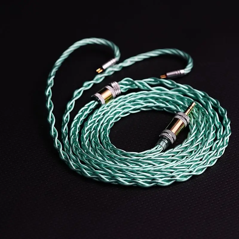 XINHS H18 8-core blue high-throughput single crystal copper 24AWG upgrade wire