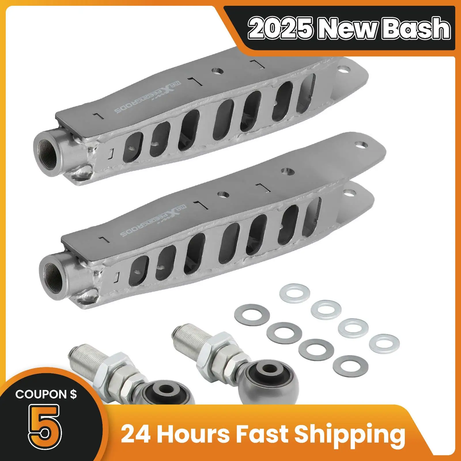 

Adjustable Rear Lower Control Arms -/+ 3 For Scion FR-S Subaru BRZ 2013-present