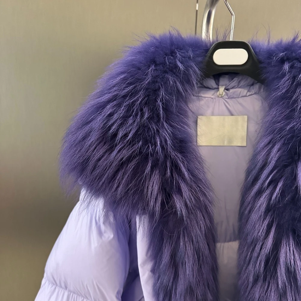 معاطف الشتاء 2025 ملابس خارجية فاخرة ذات علامة تجارية بسيطة معطف أنيق مصمم سميك ودافئ فضفاض بقلنسوة سترات طويلة للنساء #6