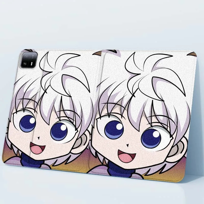 هنتر x هنتر الكرتون أنيمي ل Xiaomi Redmi Mi Pad 4 5 6 6s 7 7s SE Pro 2 11 Plus Max 12.4 11 11.2 12.5 8.7 بوصة اللوحي