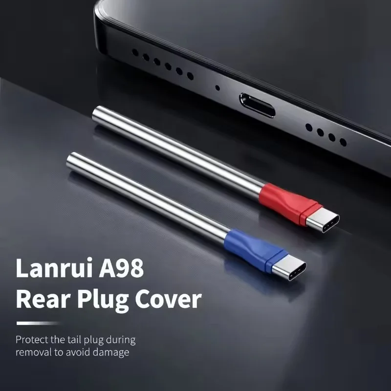 A98 Type-C Tail Plug Anti-scald Protective Cover Heat Resistant Sleeve for USB-C Port Repair Work Motherboard Repair Tools Set