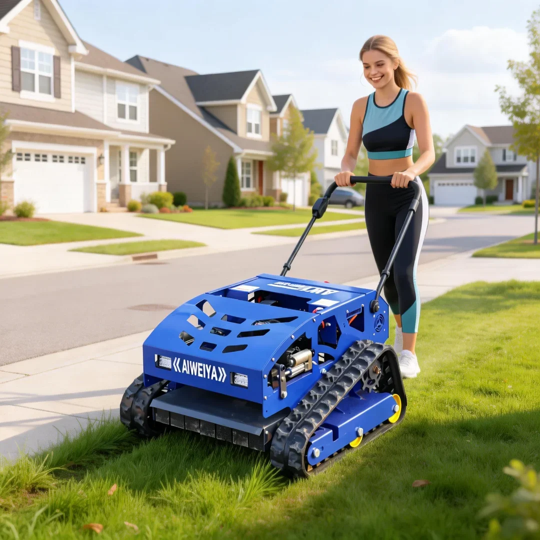

Customized Cordless Remote Control Lawn Mower - Easy-Operation Grass Cutter for Small to Medium Gardens
