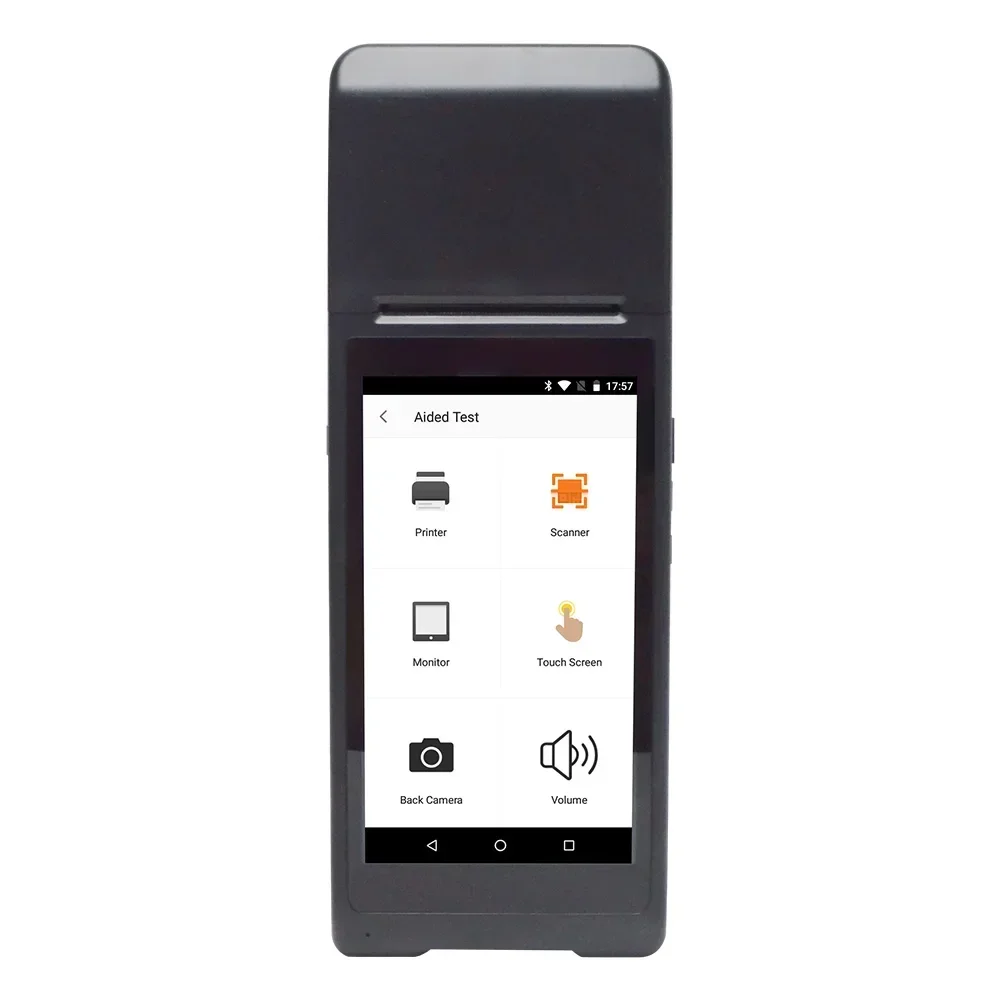 In stock Uyin Industrial Logistics PDA Blue-tooth 6'' Rugged Tablet Android 8.1 Handheld Pos Terminal Wifi 3G GPS Location Print