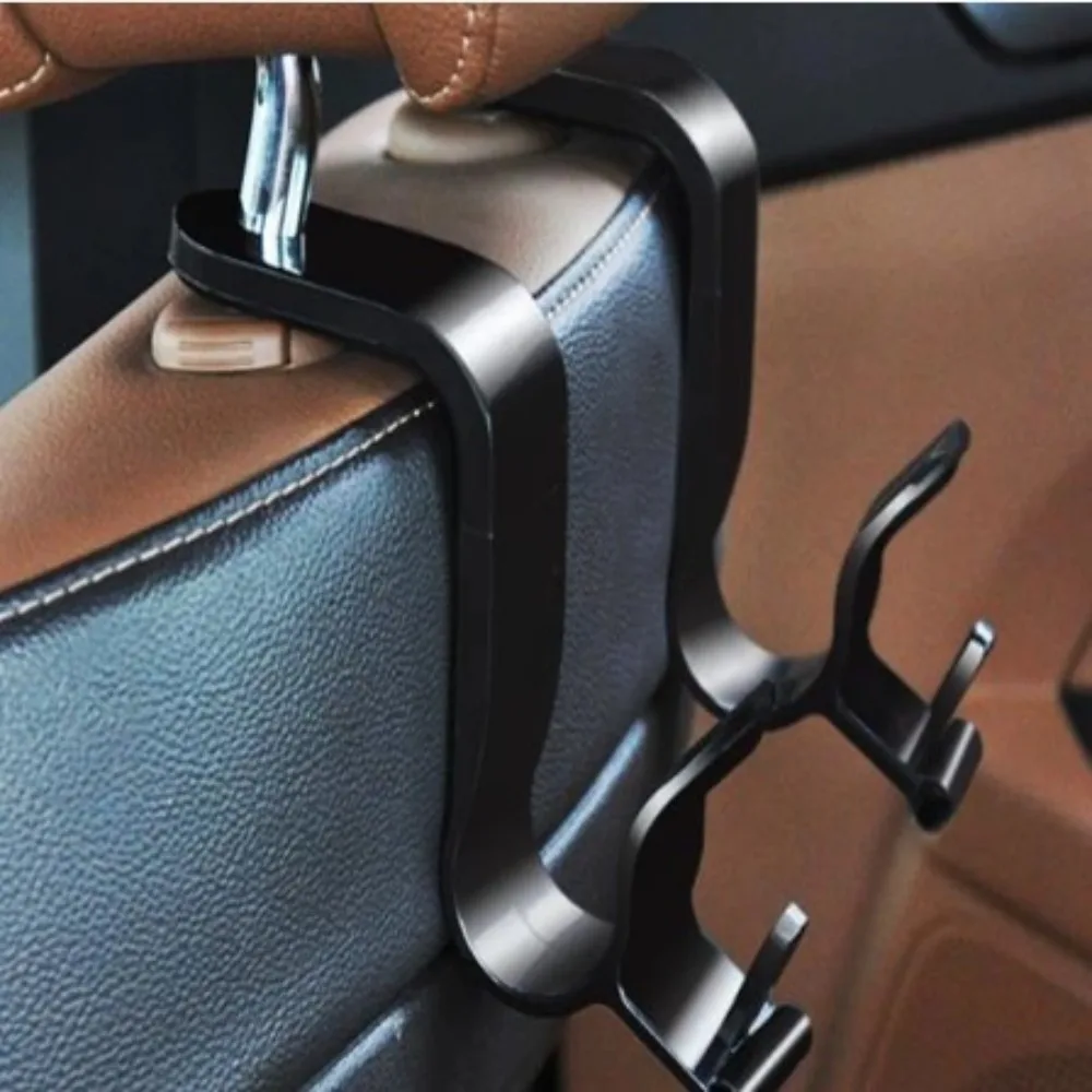 

Car Seat Back Hooks Universal Seat Mounting Bracket Umbrella Holder Clip Auto Coat Hanger Interior Accessories