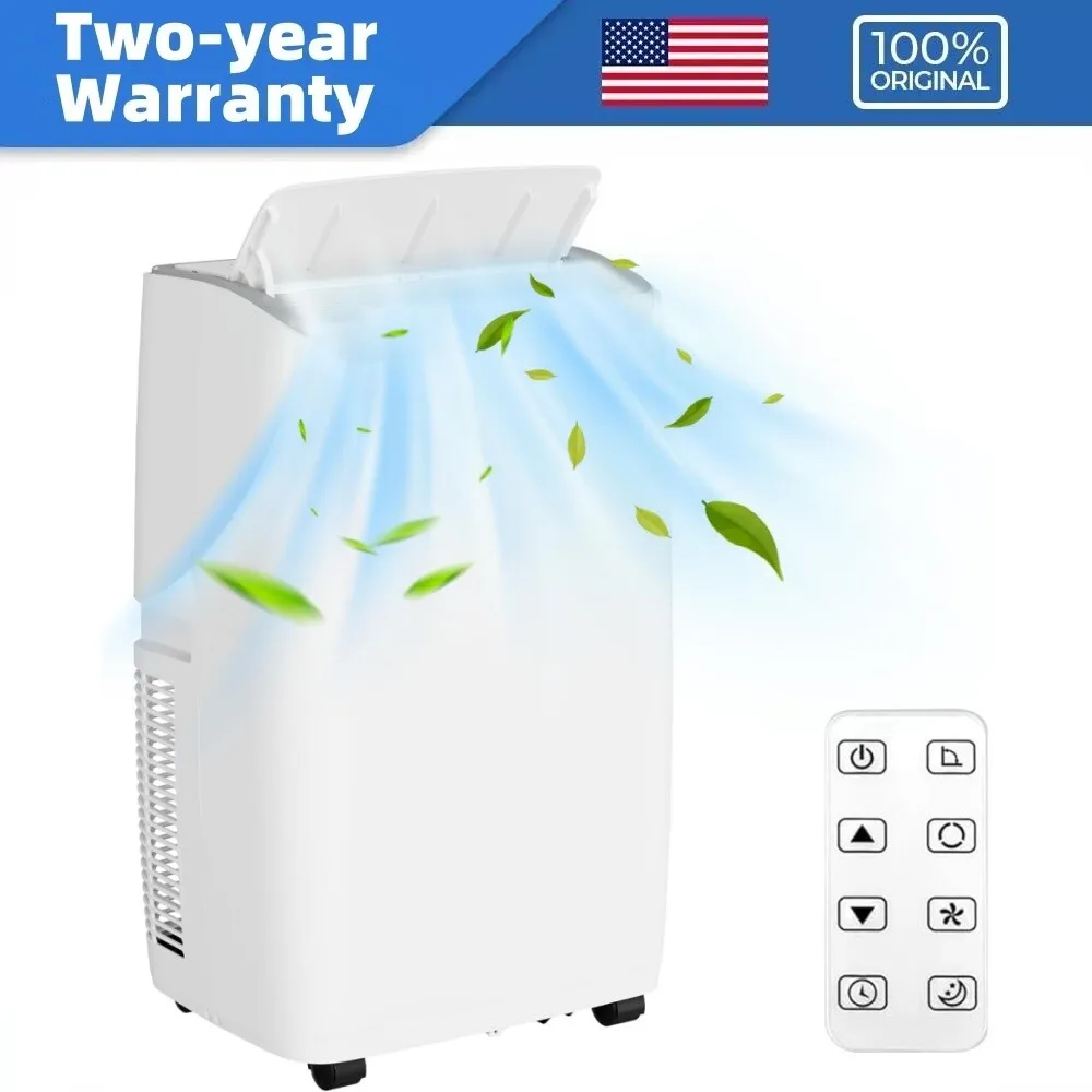 14000BTU Portable Air Conditioner AC Unit W/ Remote Control Window Kit 700 Sq.Ft