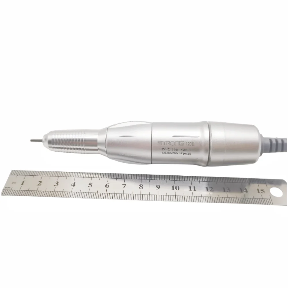 Nail Drill Pen 35K Dental Lab Micromotor Polishing Handpiece For Marathon STRONG 210 204 207B Electric Manicure Machine Handle