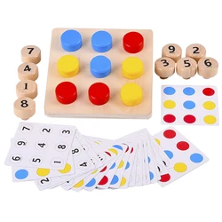 Nummer Kleur Matching Game Draait De Schroef Fijne Motortraining Game Focus Hand Oog Coördinatie Training Montessori Educati