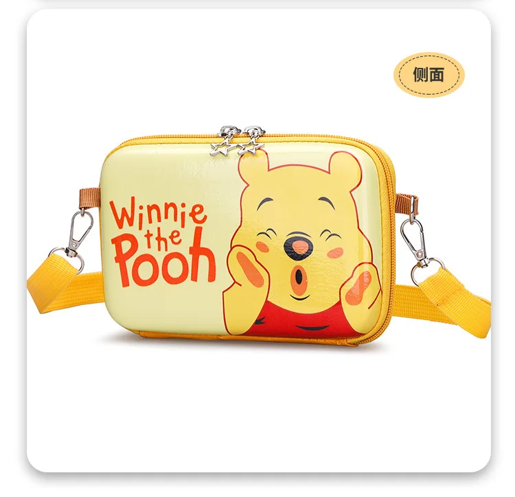 MINISO Disney New Children's Outing Bag Fashion Fresh and Sweet Cartoon Winnie The Pooh Mickey Lady Shoulder Messenger Bag