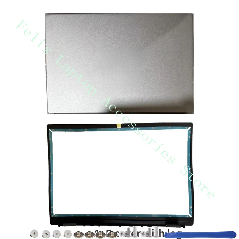 Imagem -06 - Tampa Traseira Lcd para Dell Inspiron 13 5320 Moldura Frontal Descanso de Palma Tampa Inferior 07xrrt 0v3v52 06v5t7 0h3cw2