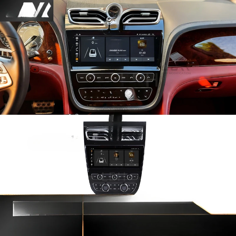 

For Bentley Bentayga 2016-2019 Android Smart Car Navigation System Central Control Large Screen CarPlay