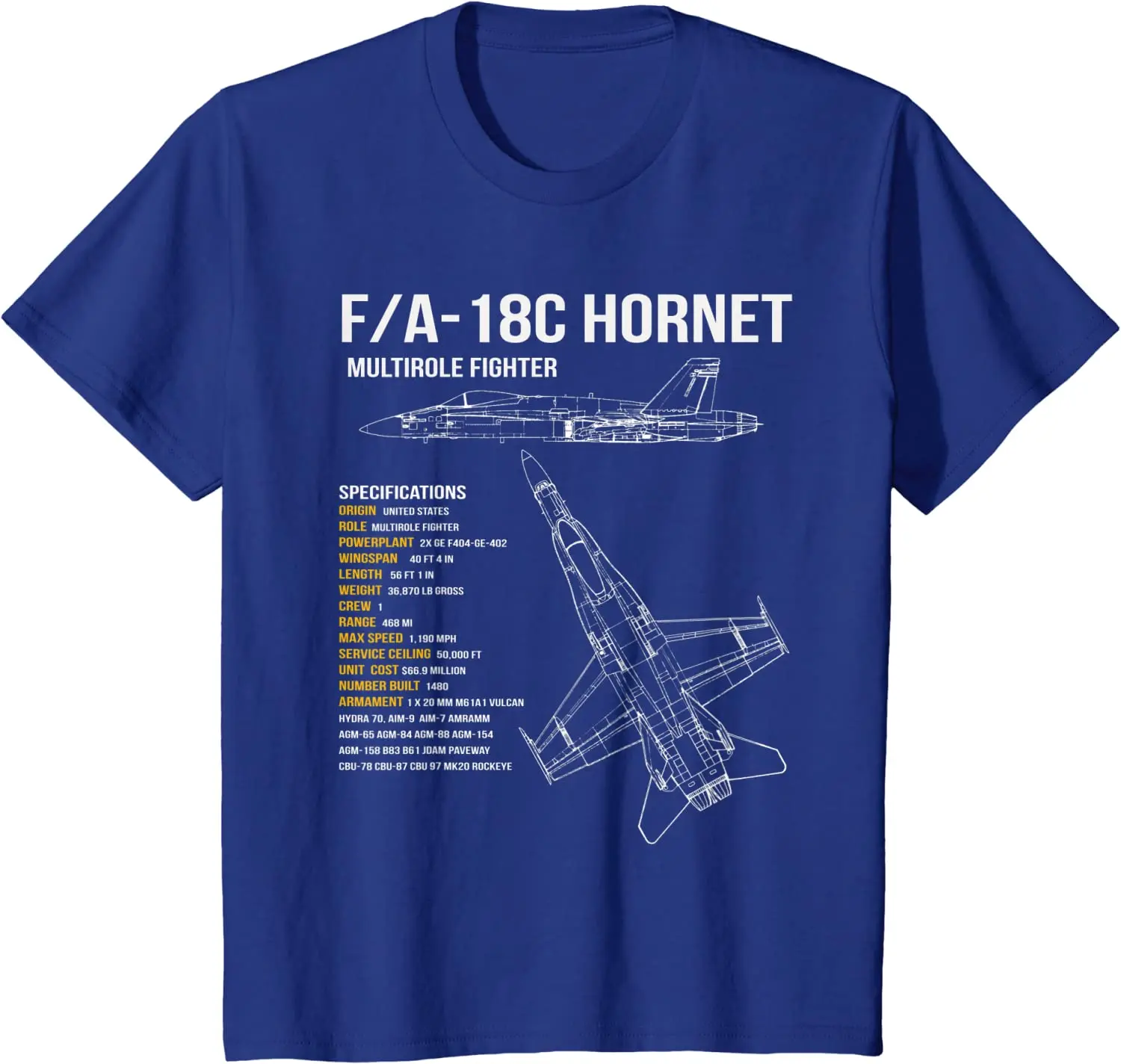F/A-18 Hornet Fighter Jet Men T-Shirt Short Sleeve Casual 100% Cotton O-Neck Summer Shirt Size S-3XL