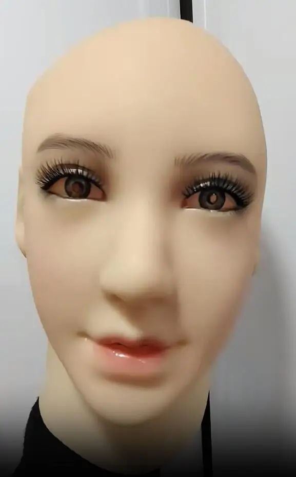 

Силиконовая маска для кроссдрессинга (женская/девичья) на всю голову, трансгендерная силиконовая маска для косплея, кигуруми, маска для преображения из мужчины в женщину, маска для дрэг-квин.