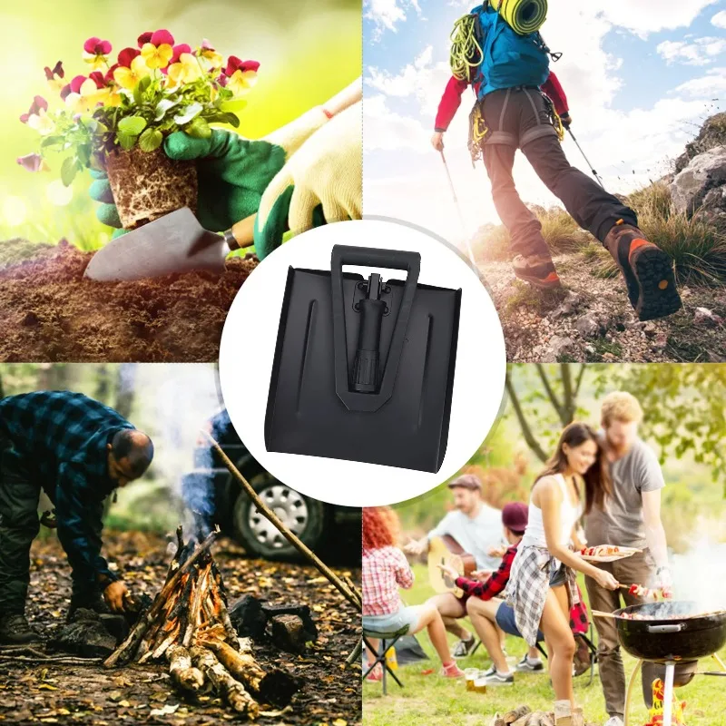 

Для домашнего использования, промышленная чистка, удаление снега на открытом воздухе, лопата с D-образной ручкой, складная лопата для льда, D-образная ручка, портативная лопата