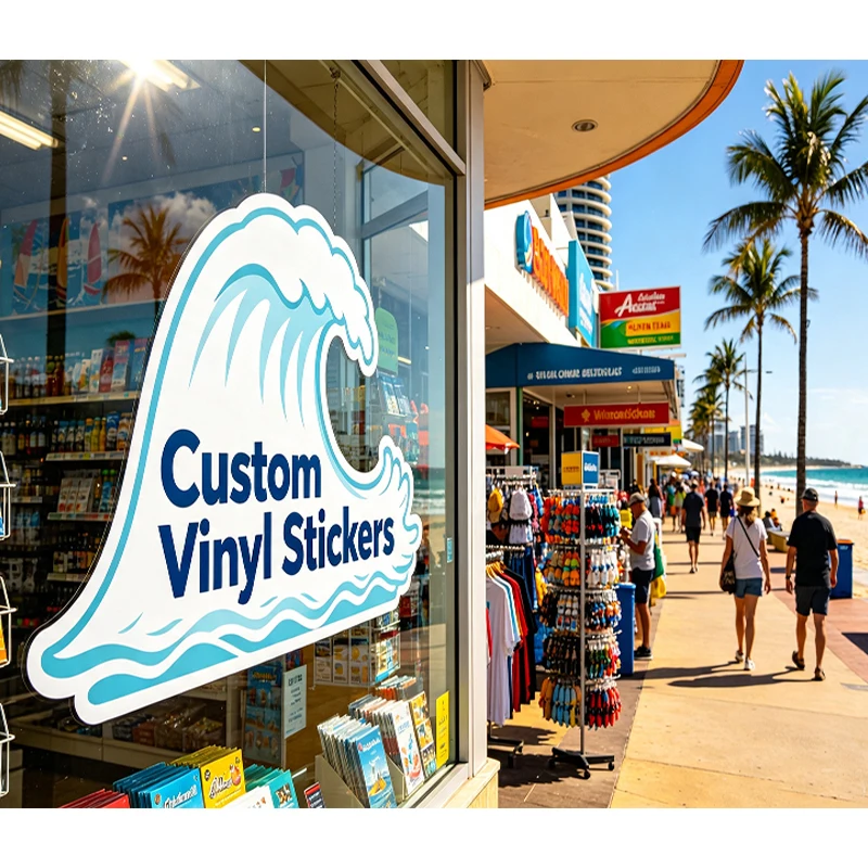 Custom Stickers Pvc Waterproof Suitable Supermarket School Beauty Salon Office decoration Discount Promotion Business Activitie