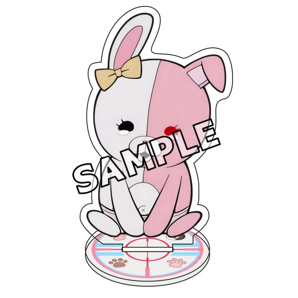 Anime Danganronpa Q Version Nagito Chiaki Kokichi Doppelseitiger HD-Acryl-Ständer Schlüsselanhänger Niedliche Figur Display Schreibtischdekoration Geschenke – Detail 4
