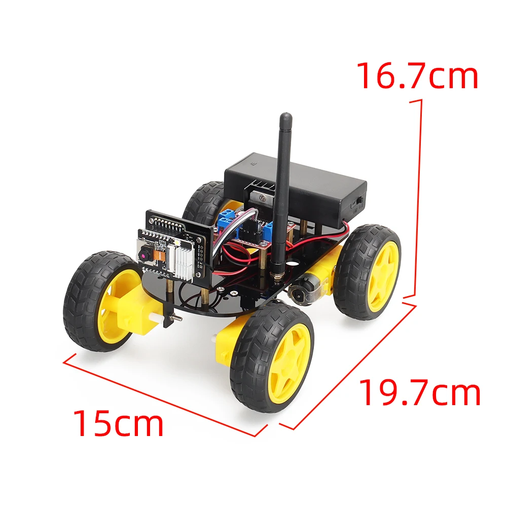 Tscinbuny-Arduino用の完全なロボットキット,wifiプログラミング,自動化キット,教育学習セット,ESP32