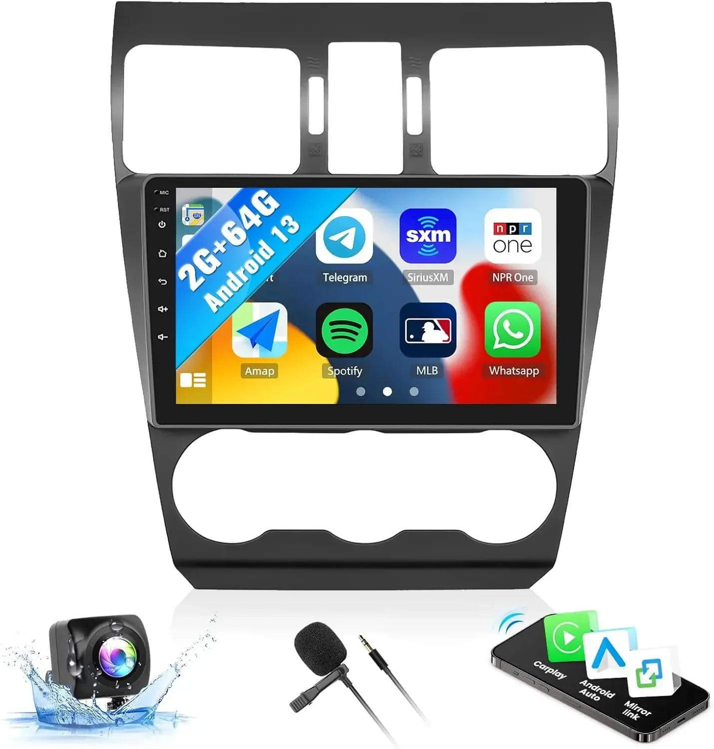 9Inch Car-Play Radi… - image