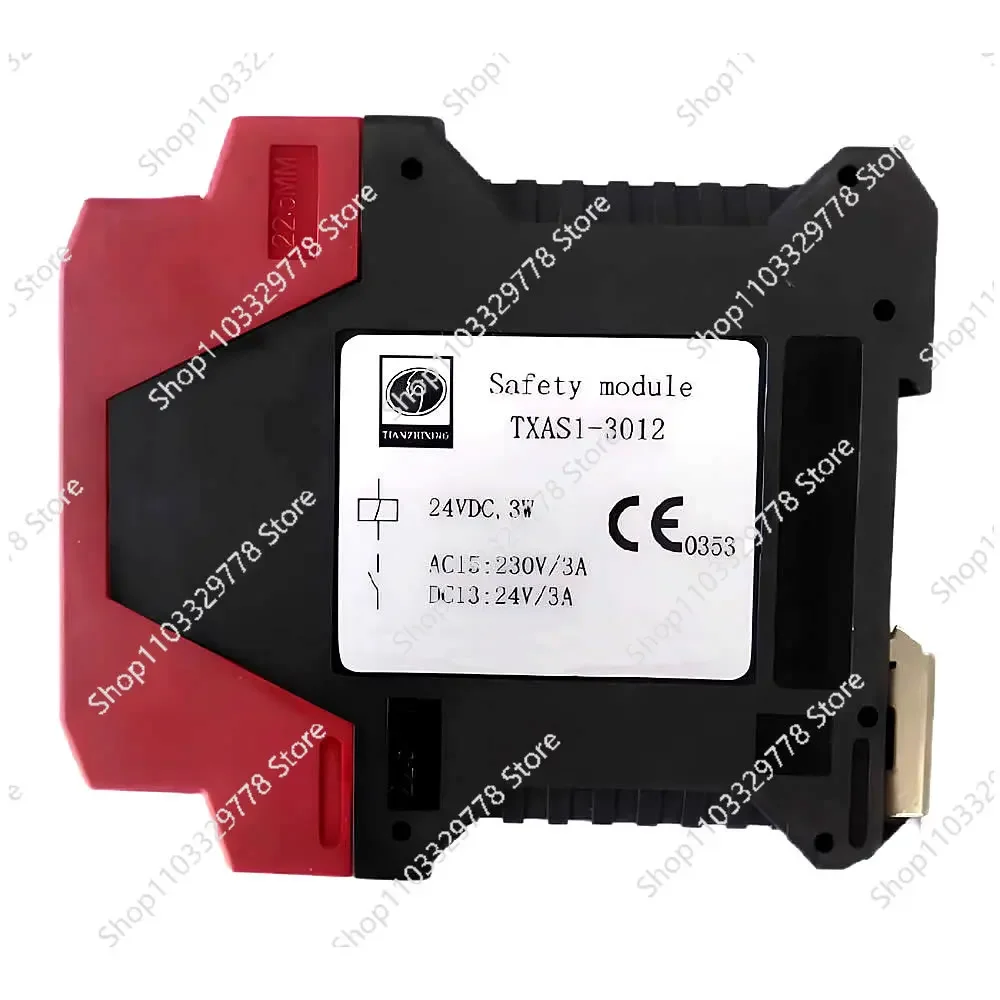 TXSA1-3012 24V Intelligent Safety Relay Module Dual Channel Input, 3-Channel NO 1-Channel NC Output